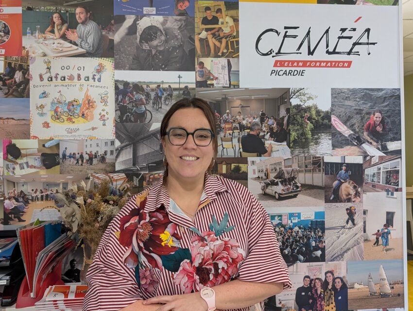 Mathilde Piaucelle porte le projet «Somme des sciences» depuis deux ans. © Aletheia Press / DLP