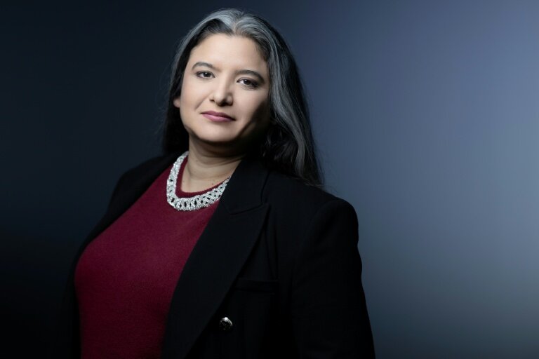 La docteure en pharmacie franco-tunisienne Leïla Chaouachi à Paris, le 30 janvier 2026 © Joel Saget