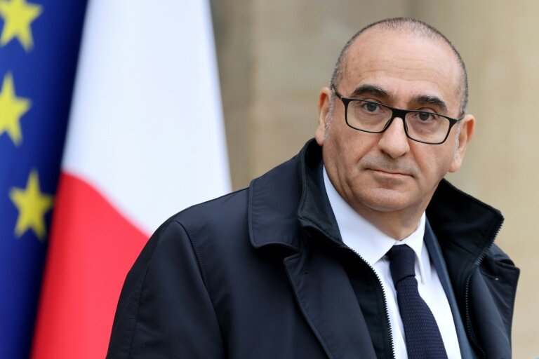Le ministre de l'Intérieur, Laurent Nuñez, à la sortie de l'Elysée, le 28 janvier 2026 à Paris © Ludovic MARIN