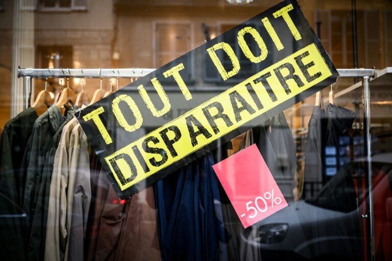 Pas de bonne surprise pour le secteur de l'habillement: les soldes d'hiver se terminent sur un recul de 1,8% du chiffre d'affaires en magasin © Loic VENANCE