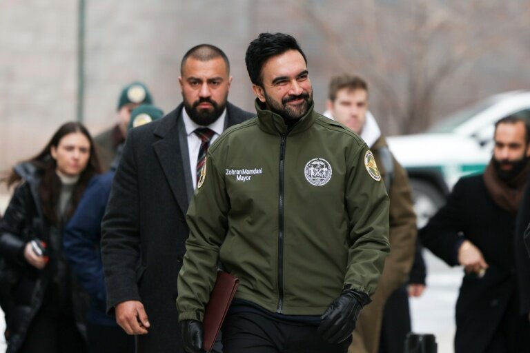 Le maire de New York Zohran Mamdani, le 24 janvier 2026 à New York © ANGELA WEISS