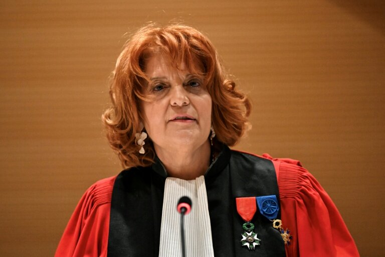 Paris State Prosecutor Laure Beccuau speaks during the formal introductory hearing of newly appointed anti-organized crime prosecutor Vanessa Perree at the Judicial court of Paris, in Paris on January 19, 2026. © Blanca CRUZ