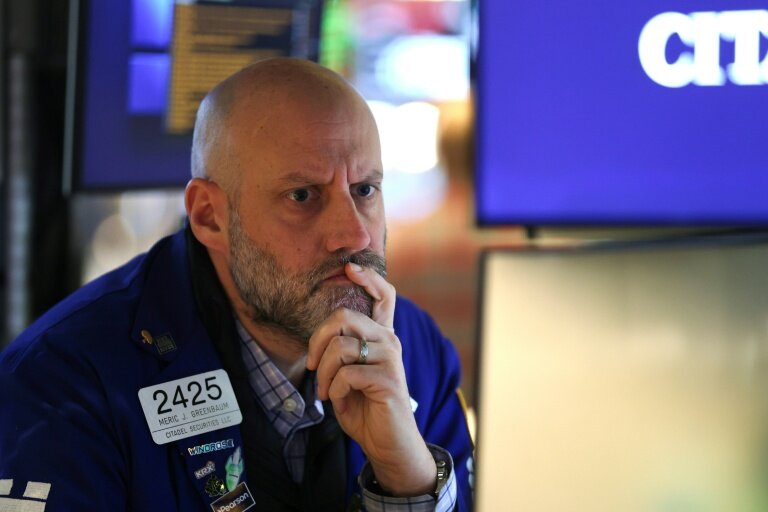 Un opérateur à la Bourse de New York le 23 janvier 2026 © TIMOTHY A. CLARY