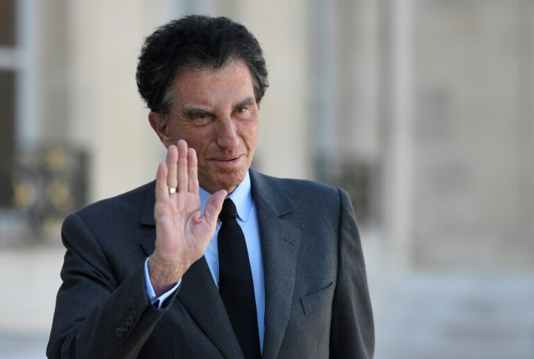 Jack Lang le 2 mai 2017 à Paris © STEPHANE DE SAKUTIN