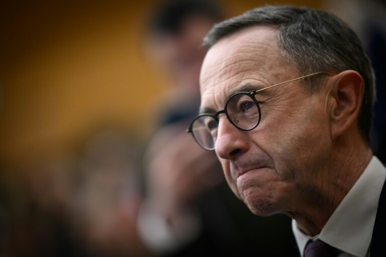 Bruno Retailleau le 14 janvier 2025. © Loic VENANCE