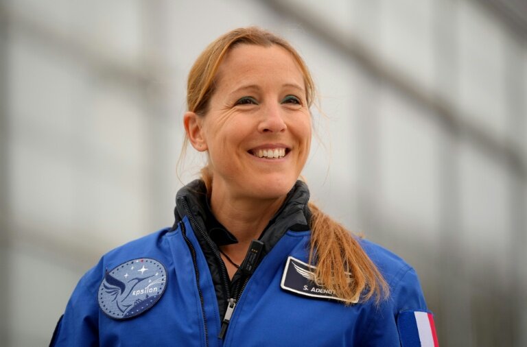L'astronaute française Sophie Adenot à Cologne, le 5 janvier 2026 en Allemagne © Pau Barrena