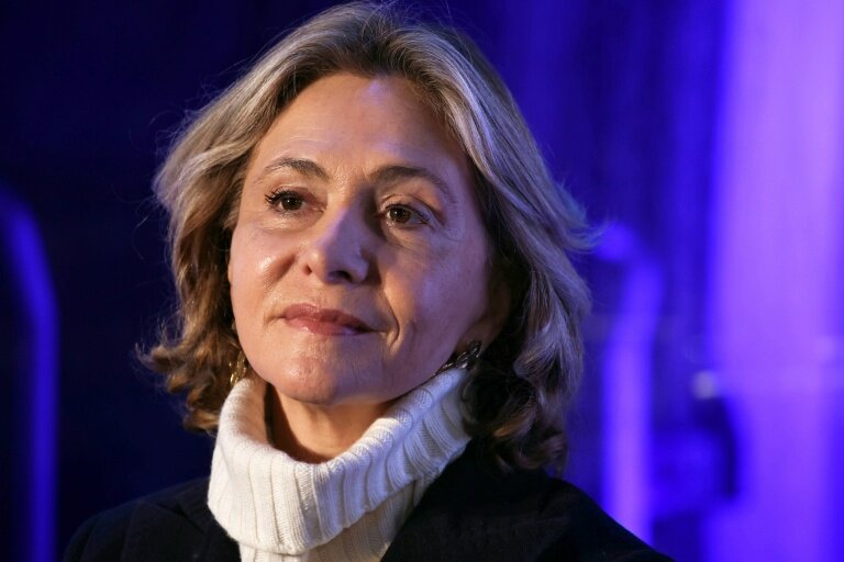 La présidente de la région Ile-de-France Valérie Pécresse (LR) le 13 décembre 2025 à Créteil © Thomas SAMSON