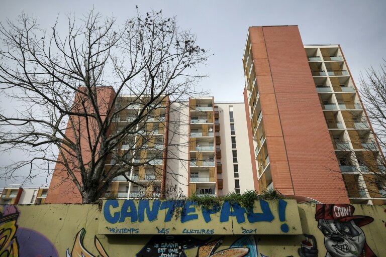 Des immeubles dans le quartier de Cantepau à Albi, le 4 février 2026 dans le Tarn © Valentine CHAPUIS