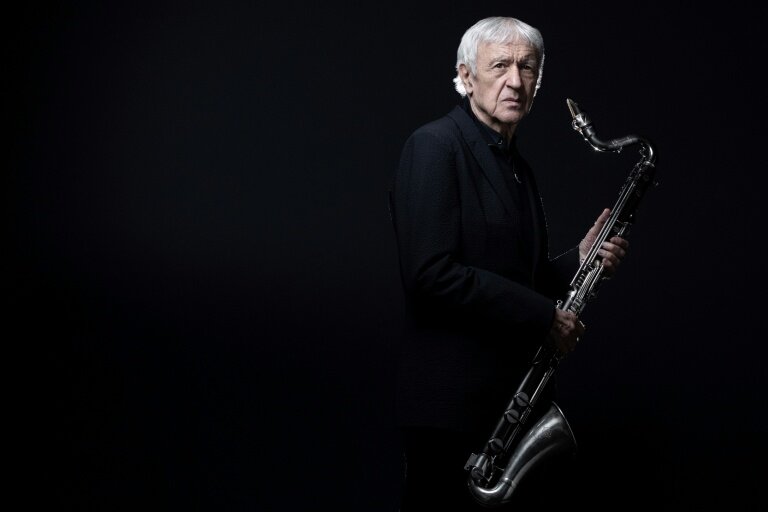 Le clarinettiste Michel Portal, figure du jazz contemporain, le 6 mai 2021 à Paris © JOEL SAGET