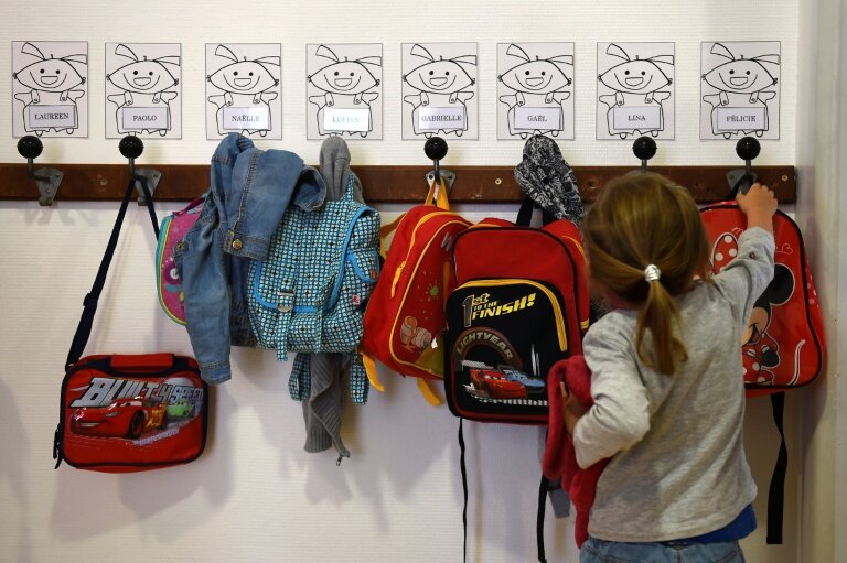 Une école primaire à Marseille le 2 septembre 2014 © Anne-Christine POUJOULAT