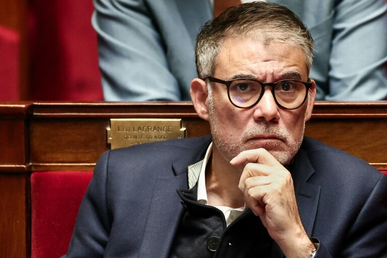 Le Premier secrétaire du PS Olivier Faure à l'Assemblée nationale, le 29 octobre 2025 © Thibaud MORITZ