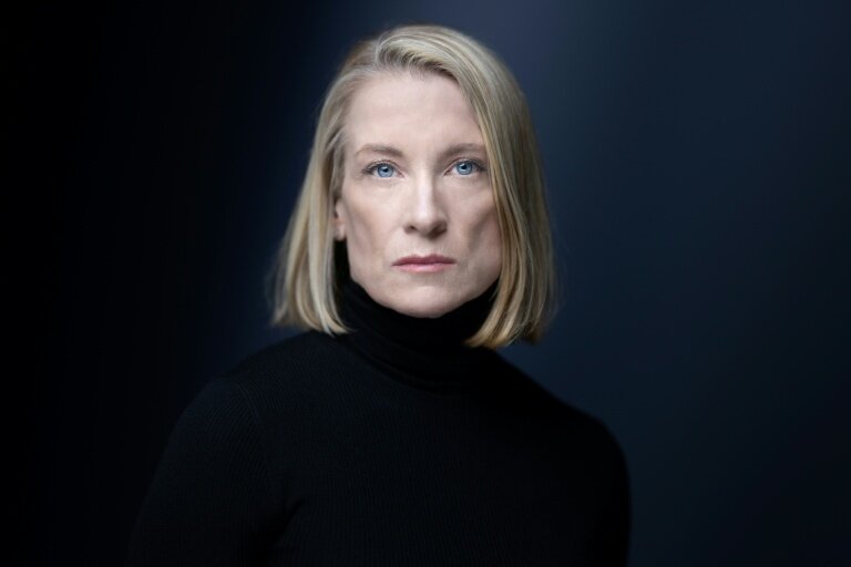 Kristina Svensson, ancienne assistante personnelle du défunt homme d'affaires égyptien Mohamed Al-Fayed, le 26 février 2026 à Paris © JOEL SAGET