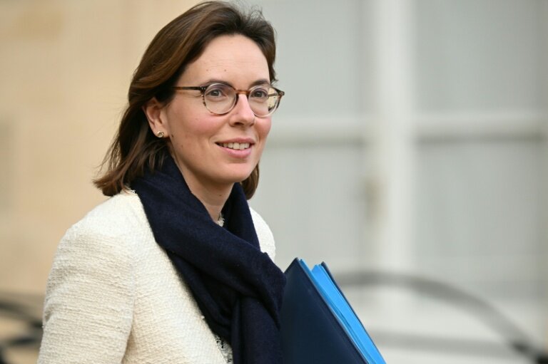 La nouvelle présidente de la Cour des comptes, Amélie de Montchalin, le 11 février 2026 devant l'Elysée, à Paris © Bertrand GUAY