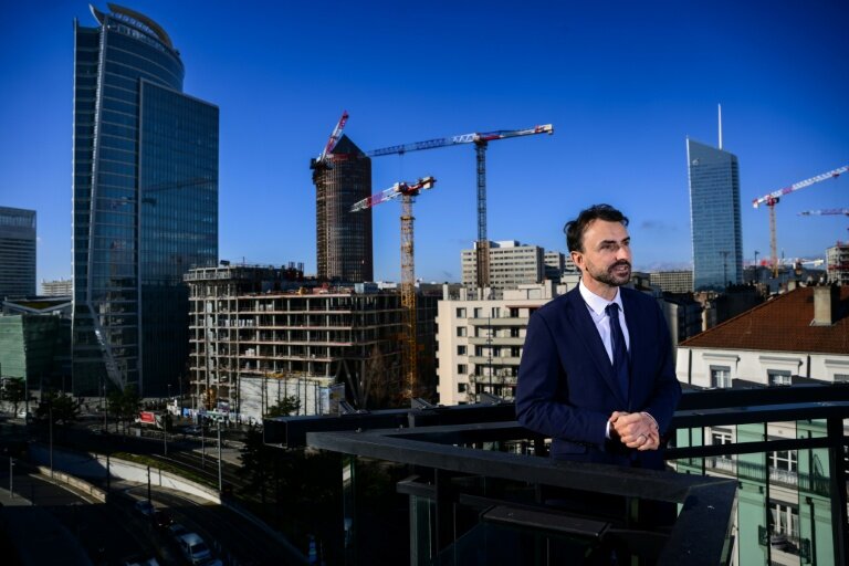 Le maire écologiste de Lyon Grégory Doucet, le 29 janvier 2026, à Lyon © OLIVIER CHASSIGNOLE