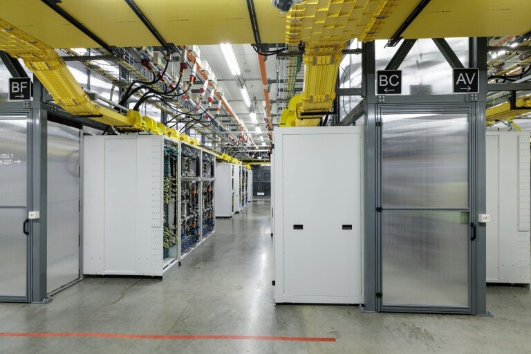 Le centre de données Microsoft à Karawang, dans l'ouest de Java, le 4 février 2026 en Indonésie © YASUYOSHI CHIBA