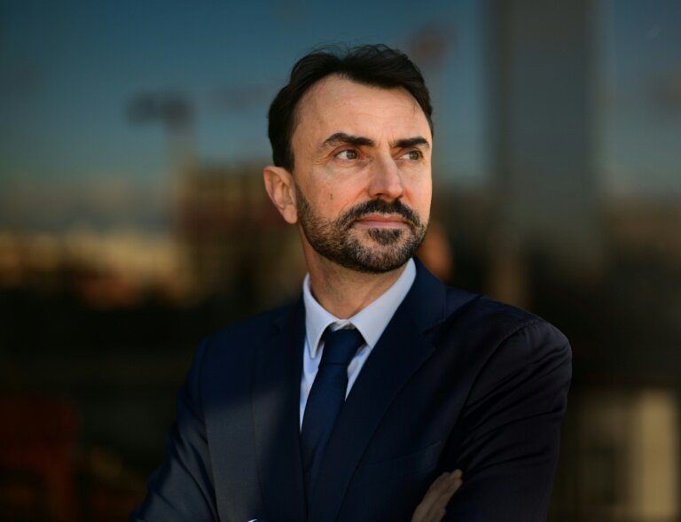 Le maire écologiste de Lyon Grégory Doucet, le 29 janvier 2026 à Lyon © OLIVIER CHASSIGNOLE