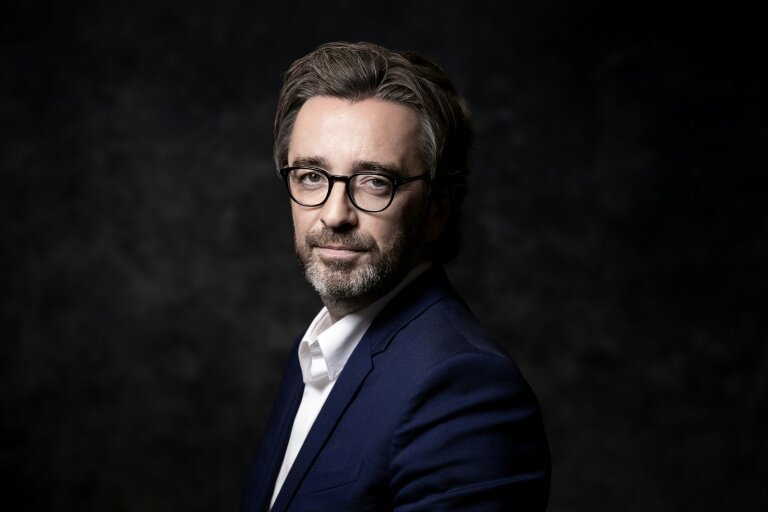 Le président de Mediawan, Pierre-Antoine Capton, le 19 juin 2020 à Paris © JOEL SAGET