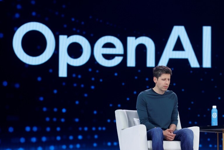 Le cofondateur et dirigeant d'OpenAI, Sam Altman, le 2 juin 2025 à San Francisco, Californie © JUSTIN SULLIVAN