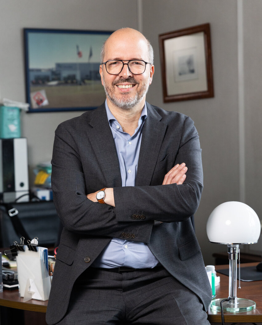 Olivier Barbet-Maillot, PDG de Abena-Frantex. © Éloïse Le Névanic