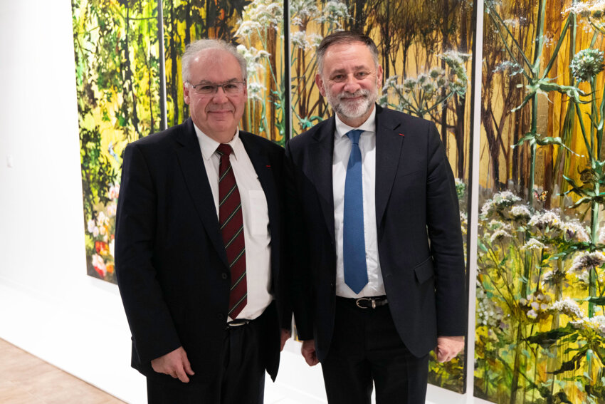 Gabriel Hollander, président et Laurent Martin, directeur général. ©Emmanuel DELBERGUE