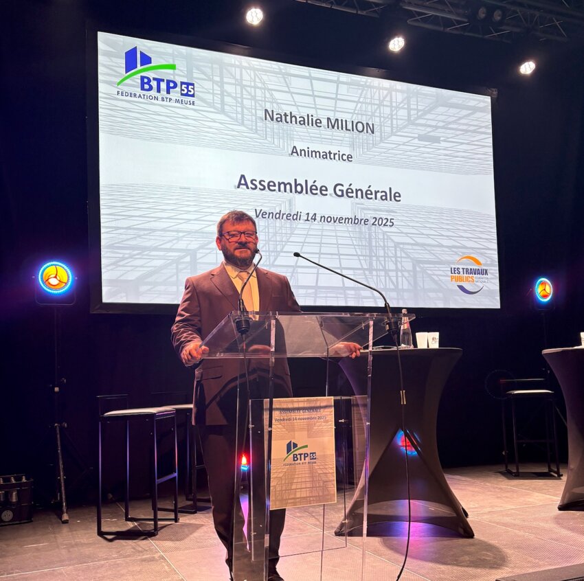 © Alexandra Marquet. «Soutenir l’investissement local, c’est soutenir l’économie et l’attractivité de nos communes», estime Mickaël Laurent, le président de la Fédération du BTP Meuse.