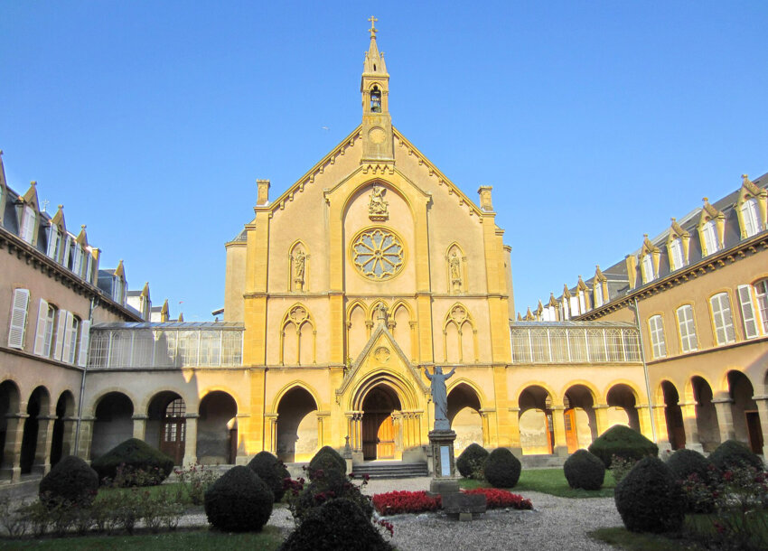 © D.R. La chapelle des Sœurs de la Providence à Peltre.