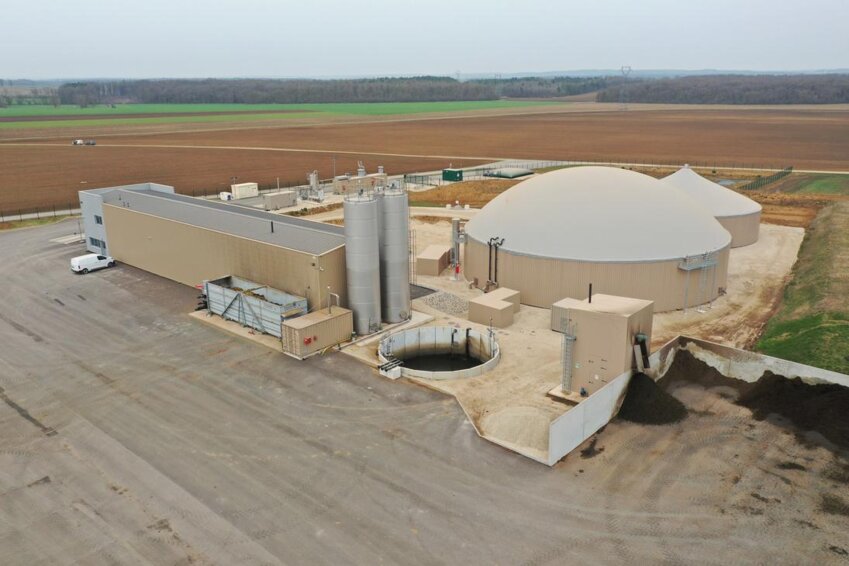 © GRDF Grand Est. Méthatoul à Toul fait partie des 131 sites de méthanisation présents dans le Grand Est.