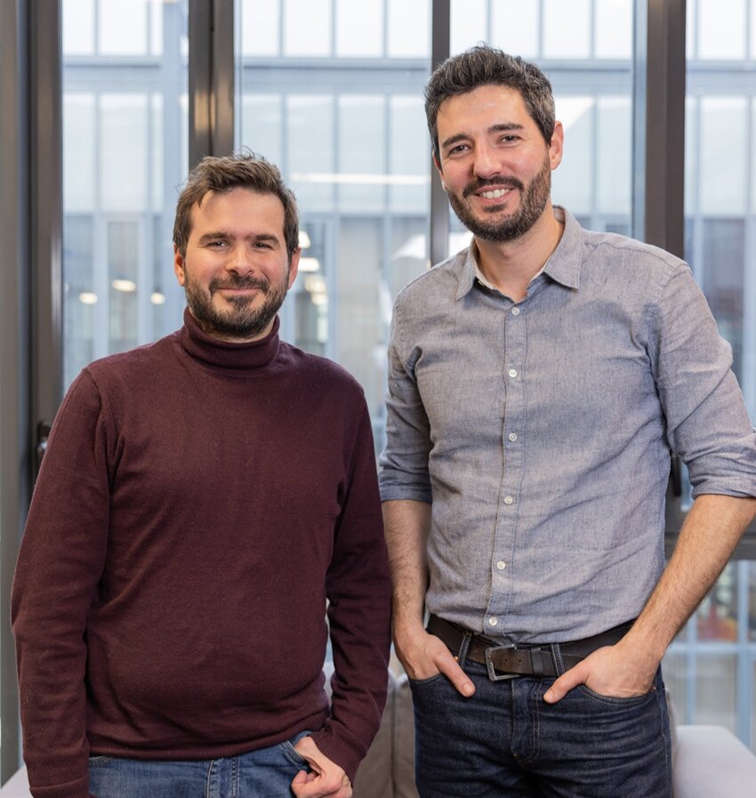Cédric Devassine et Rémi de Saint Aubert, co-fondateurs de ConsultVox. © Lena Heleta