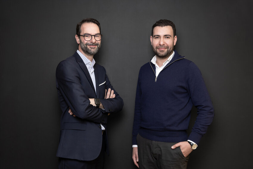 Gonzague Renard, président de Fichorga, et Mehdi Ameziane, directeur des services informatiques. © Lena Heleta