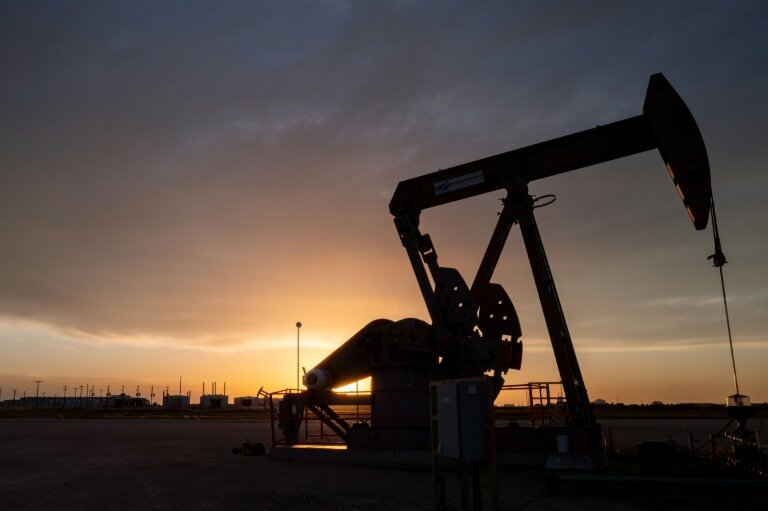Puit de pétrole le 16 mars 2026, à Midland, dans le Texas. © Brandon Bell