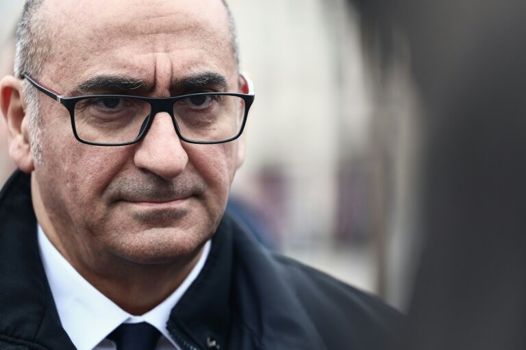 Le ministre de l'Intérieur Laurent Nuñez le 13 février 2026, à Marseille © Thibaud MORITZ