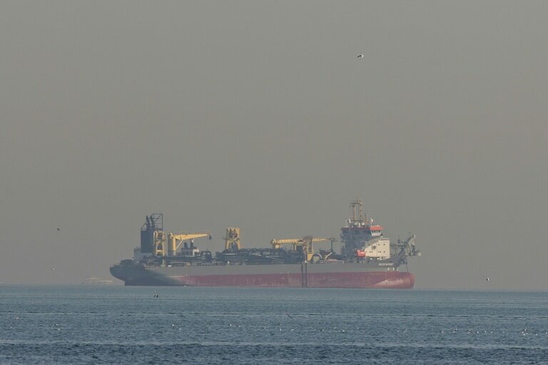 Un pétrolier au large de Dubai, le 1er mars 2026 © Fadel SENNA