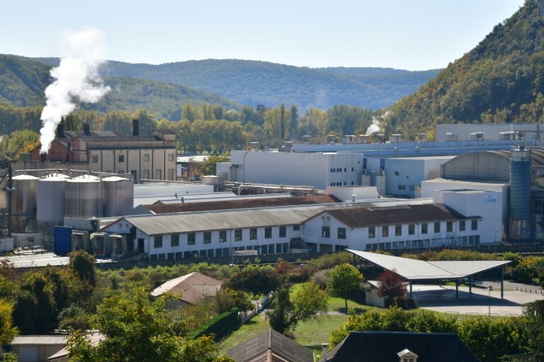 Les papeteries Condat au Lardin-Saint-Lazare, le 13 octobre 2025 en Dordogne © PASCAL LACHENAUD