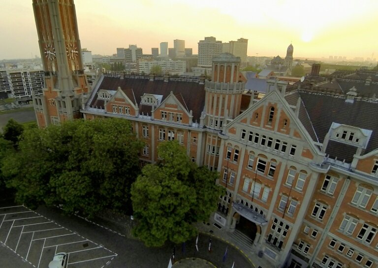 L'hôtel de ville de Lille, le 8 juin 2013 © PHILIPPE HUGUEN