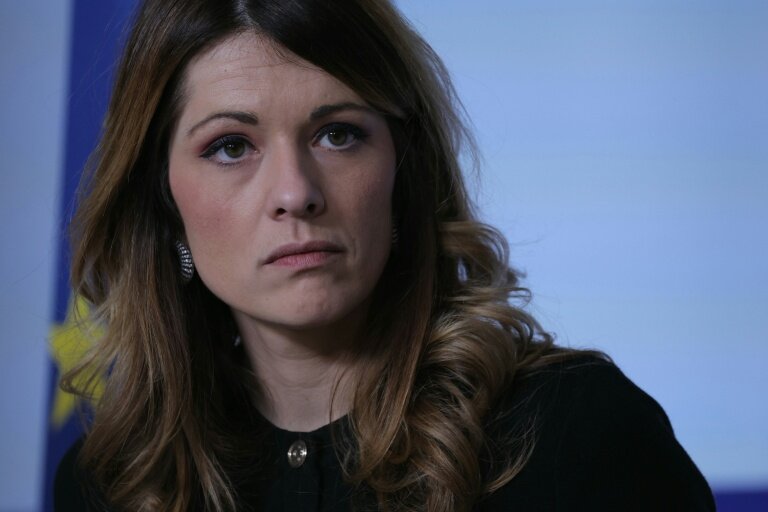 Maud Bregeon, porte-parole du gouvernement et ministre déléguée à l'Energie, le 4 mars 2026 à Paris © Thomas SAMSON