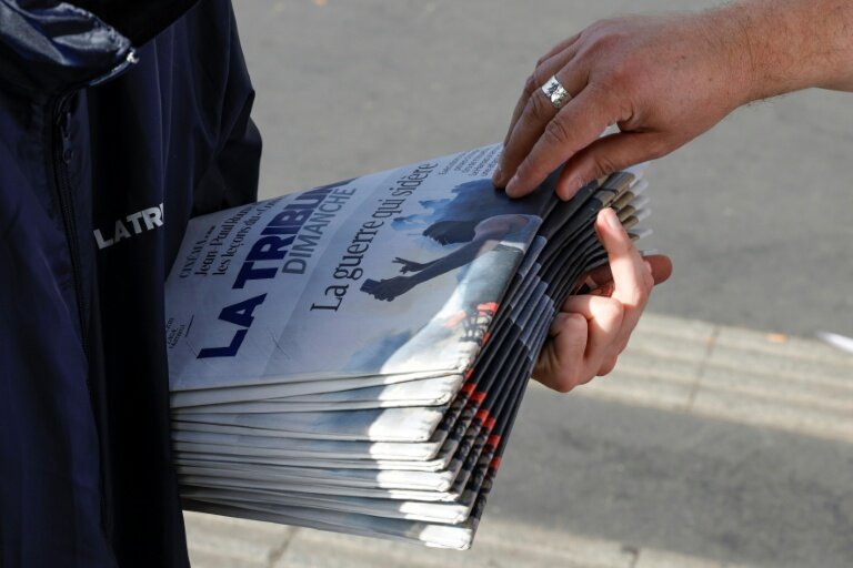 Le groupe CMA Media veut réunir les rédactions numériques de son journal La Tribune et de sa chaîne télé BFM Business pour créer un pôle d'information économique commun © Geoffroy Van der Hasselt