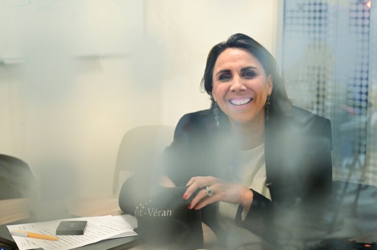 La députée RN du Var Laure Lavalette le 15 mars 2026 à Toulon © Miguel MEDINA