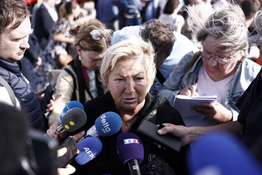 La maire de Calais, Natacha Bouchart. © AFP