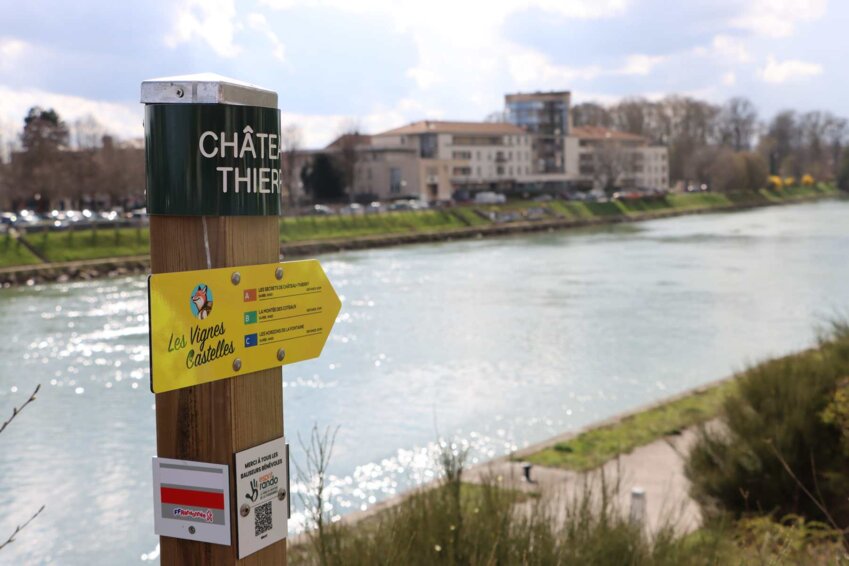 Les nouveaux balisages sont en place. (c) ville de Château-Thierry