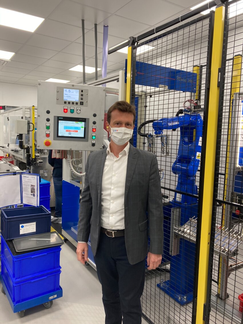 Julien Fauquenoy, Directeur général de Coredux France. ©Coredux