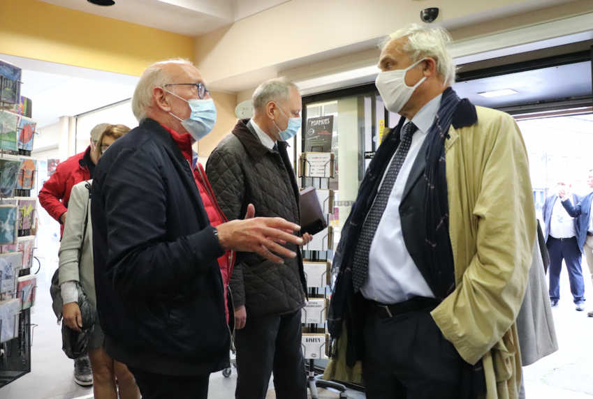 La librairie Studio Livres est en cours d’agrandissement. 