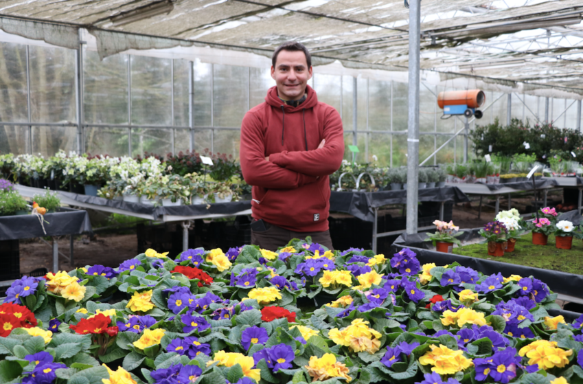 Nicolas Dumas déjà à l’aise dans son nouveau métier. 