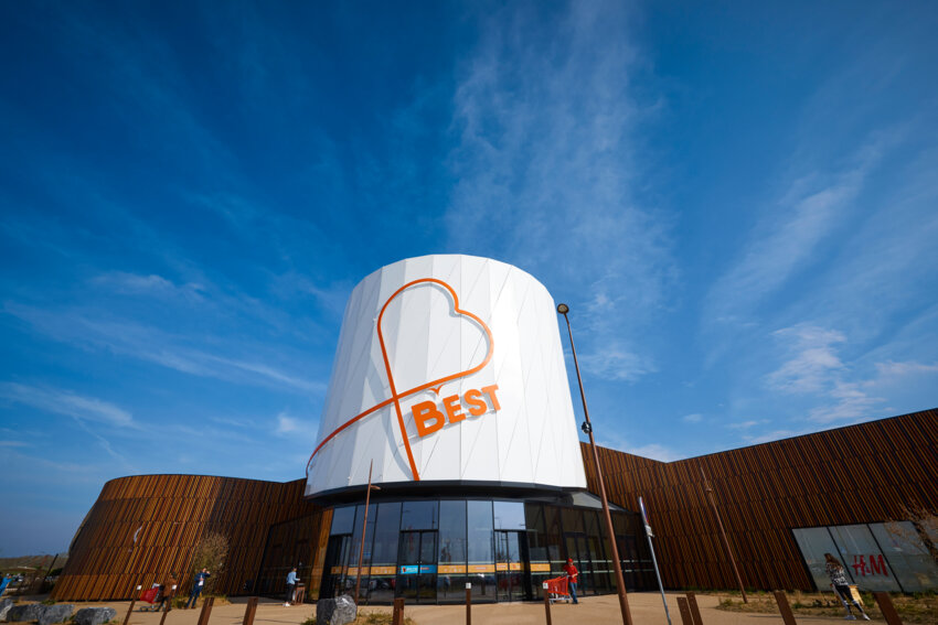 Le centre commercial B'Est, au centre du 3e GACO Game. (c) B'Est. 