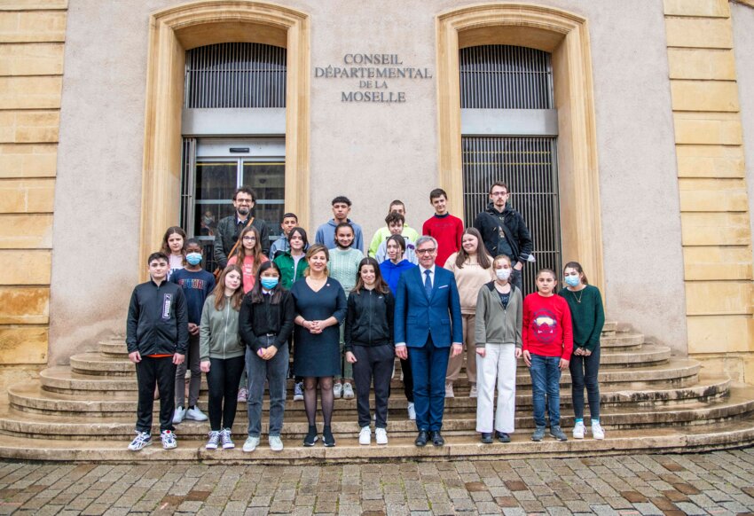 En visite à l'institution départementale. © : CD 57.