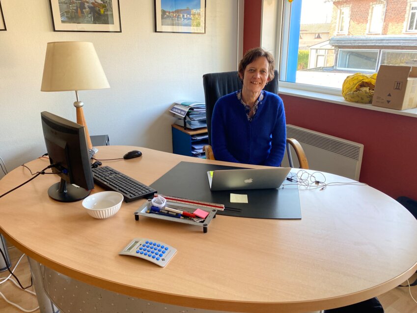 Anne-Gaëlle Charvet, avec cœur au cœur de l’insertion. © Aletheia Press/Olivier Prud’homme