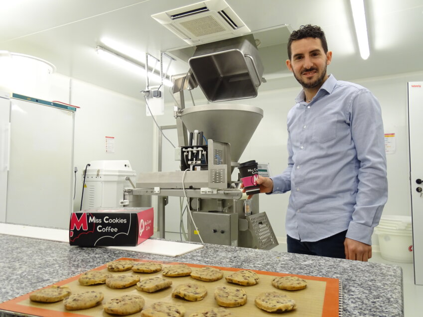 Pierre Grandgérard, co-fondateur de Miss Cookies Coffee avec le reste de sa famille, s’emploie à déployer le réseau de franchisé qui devrait encore s’agrandir en 2023. (© Aletheia Press / N.Hubert)