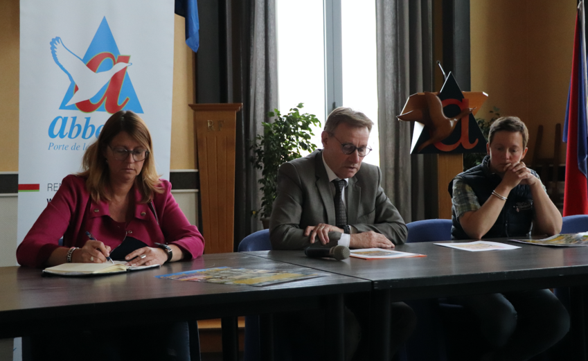 Carine Bouvet, Pascal Demarthe et Aline Landrieux-Boitel.
