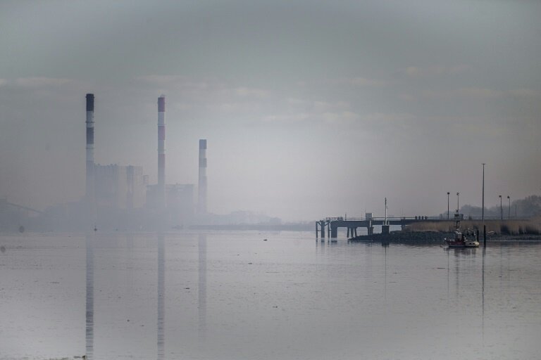 La centrale à charbon de Cordemais, le 20 janvier 2023 en Loire-Atlantique © LOIC VENANCE