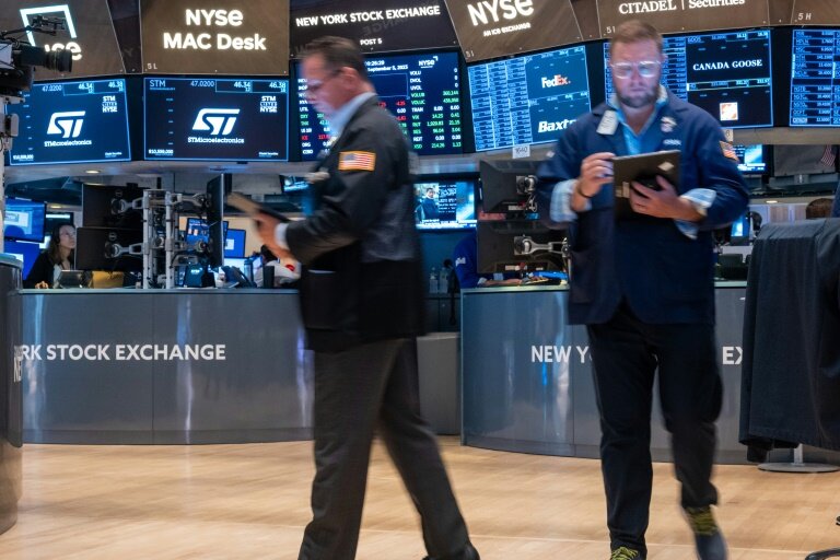 Le parquet du New York Stock Exchange © SPENCER PLATT