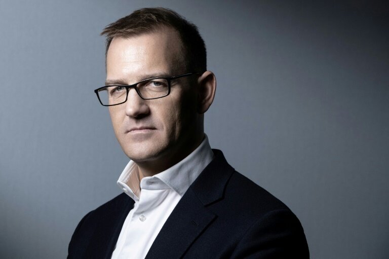 Le milliardaire tchèque Daniel Kretinsky, le 22 janvier 2020 à Paris © JOEL SAGET